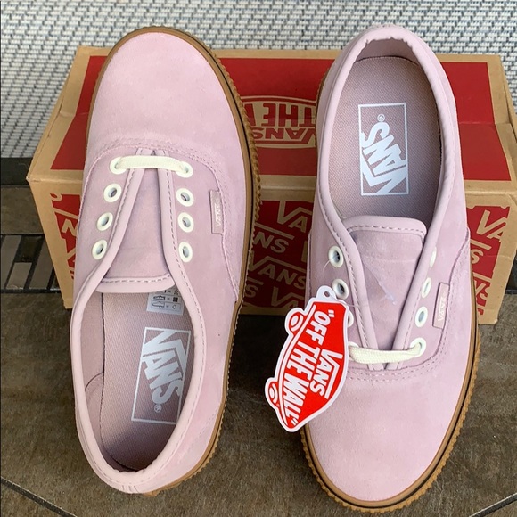 VANS AUTHENTIC SUEDE VIOLET ICE/EMBOSS WMNS - Picture 7 of 16